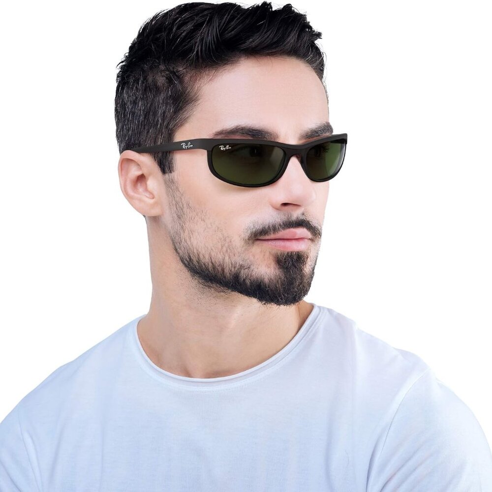 Rb2027 Predator 2 Rectangular Sunglasses For Men … - image 7